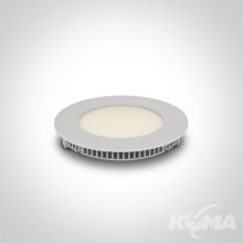 Fokas_2 lampa wpuszczana w sufit 8W 4000K 560lm IP40 led biały